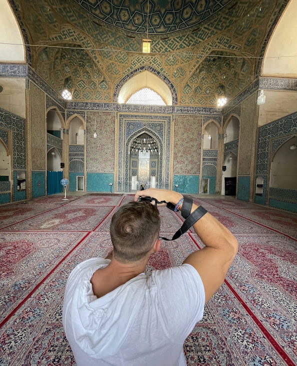 travelling to Iran as british