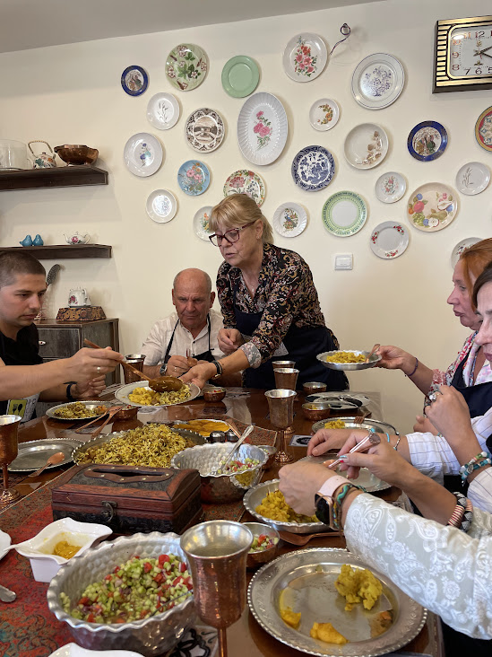 persian food table