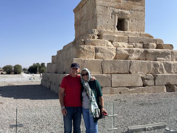 tourists visiting the Tomb of Cyrus the Great at Pasargadae, Iran | Iran’s Travel